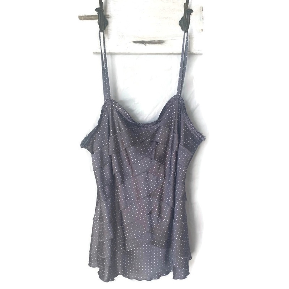 Mist layered tank top